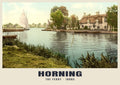 The Ferry, Horning, 1890s heritage photograph