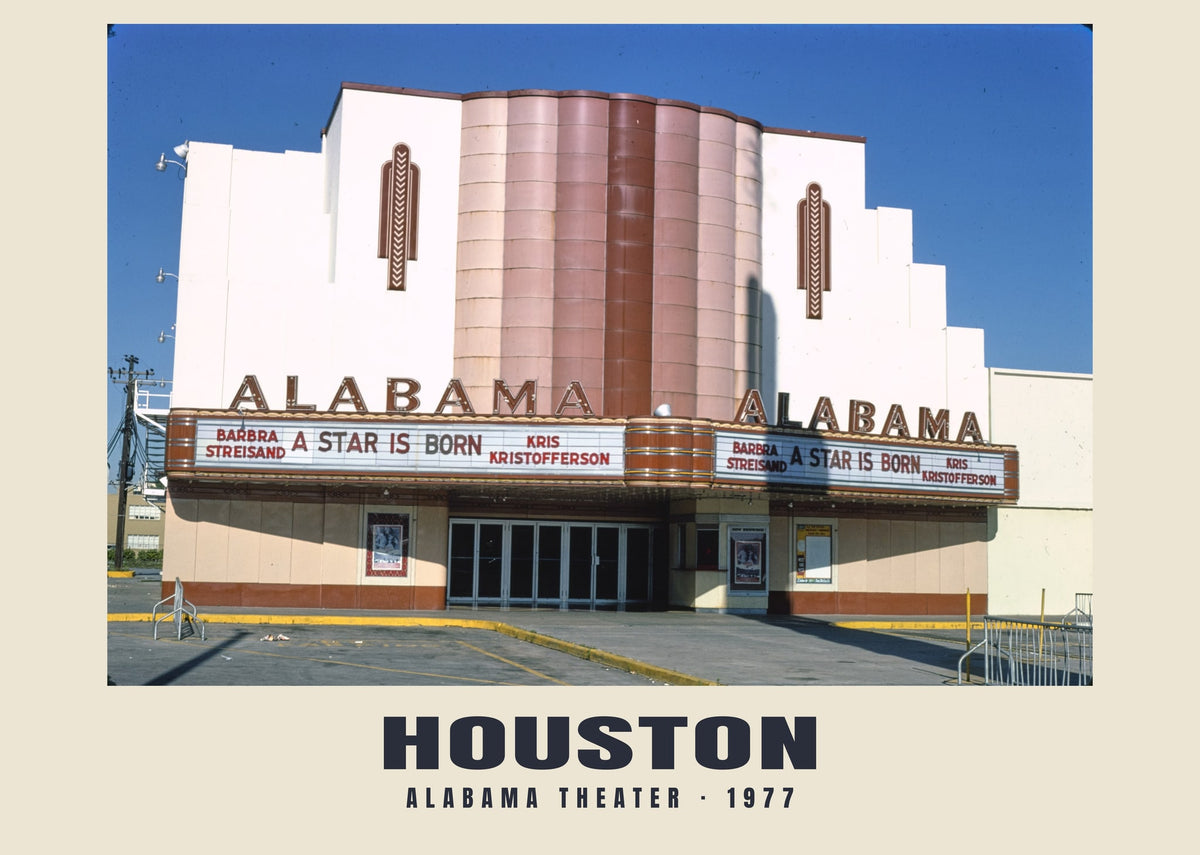Alabama Theater, Houston, Texas, 1977