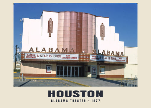 Alabama Theater, Houston, Texas, 1977