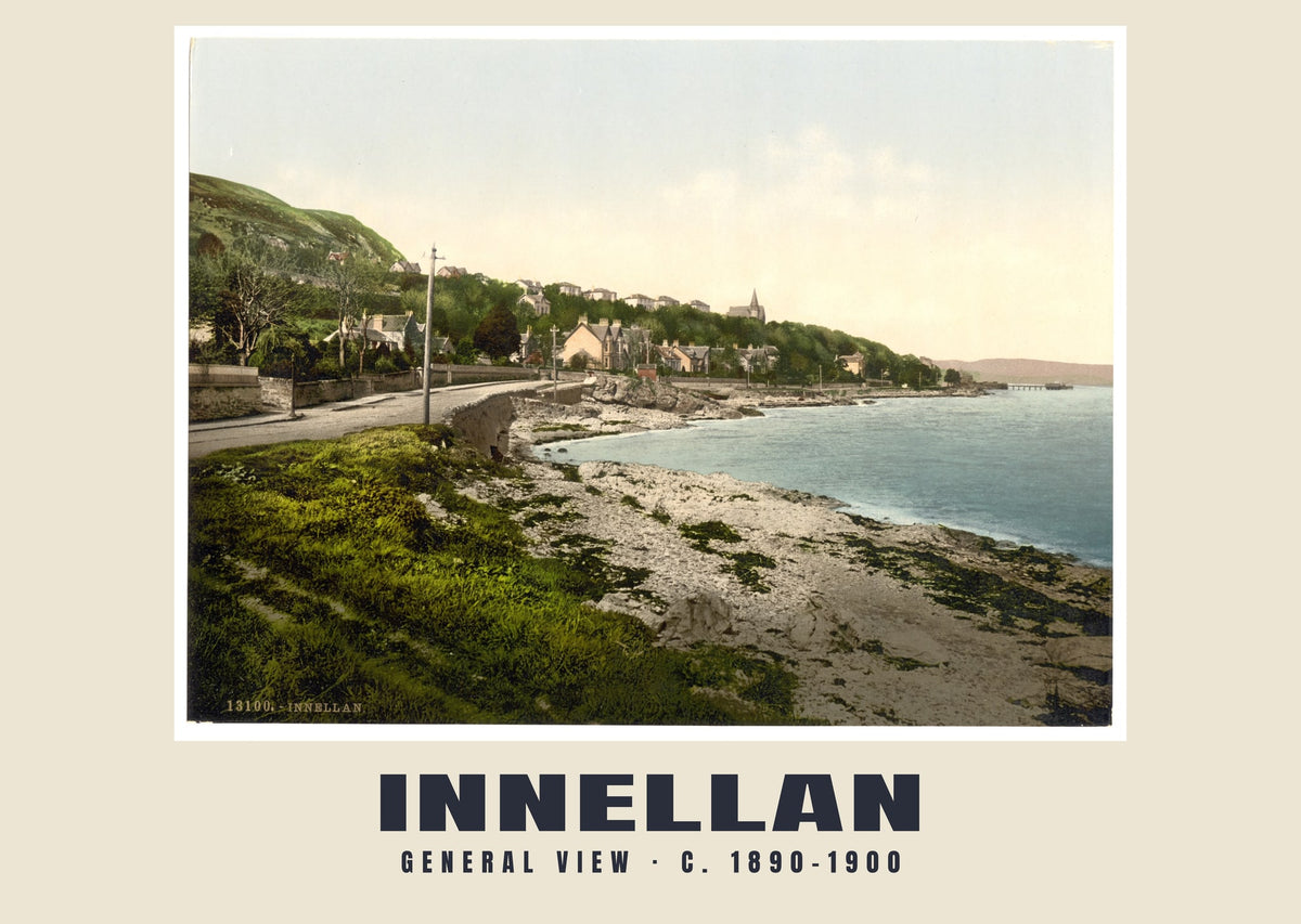 General view, Innellan, c. 1890–1900 heritage photograph