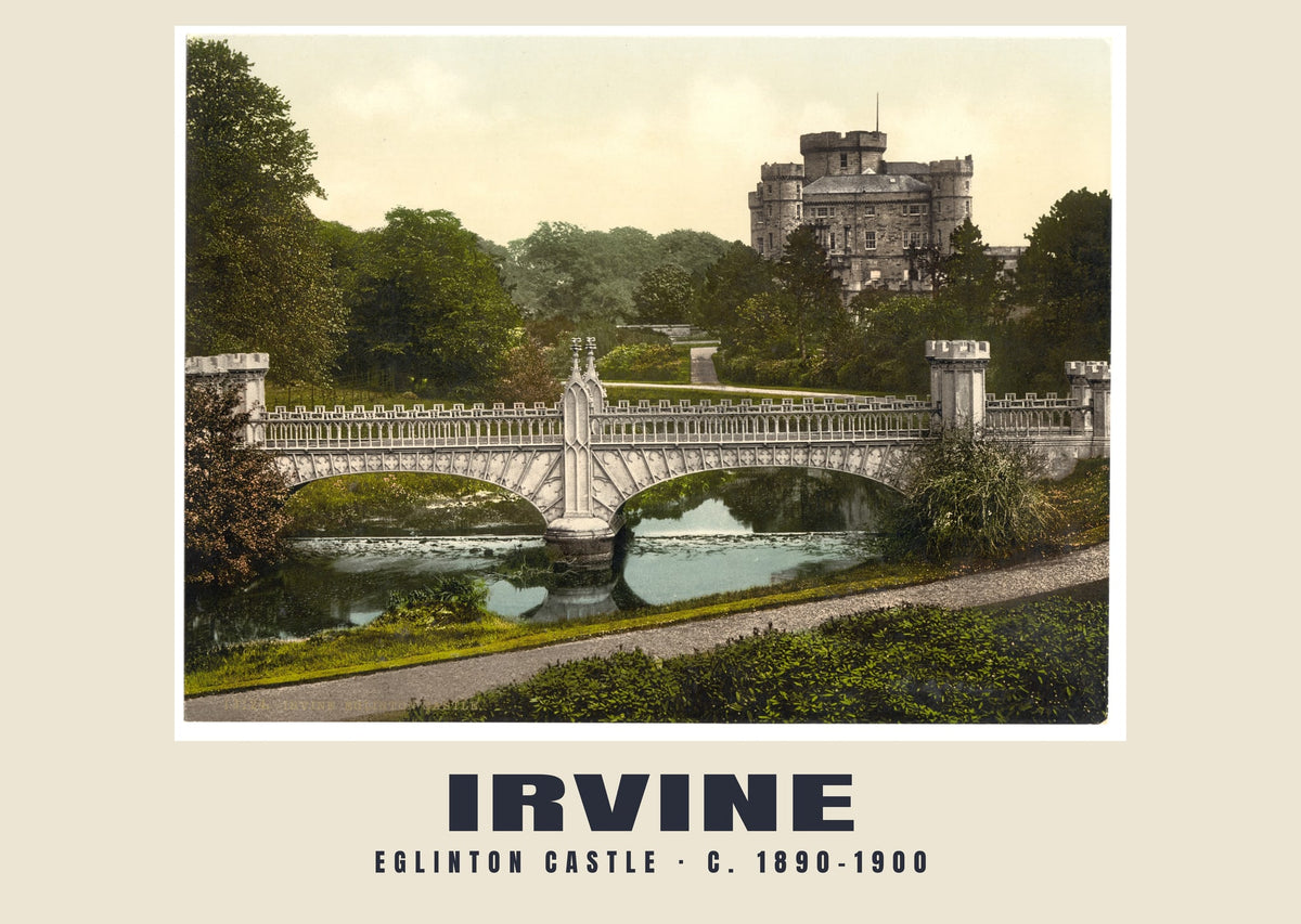 Eglinton Castle, Irvine, c. 1890–1900 heritage photograph