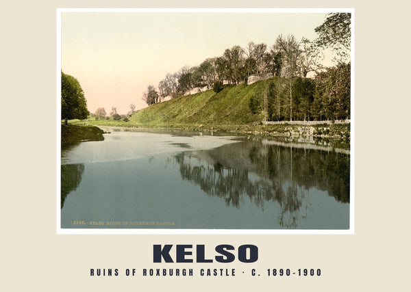 Ruins of Roxburgh Castle, Kelso, c. 1890–1900 Heritage Print