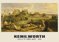 Castle by James Ward, Kenilworth — Historic painting reproduction, 1840