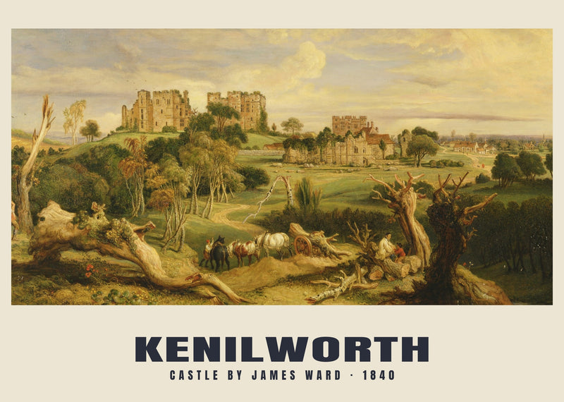Castle by James Ward, Kenilworth — 1840