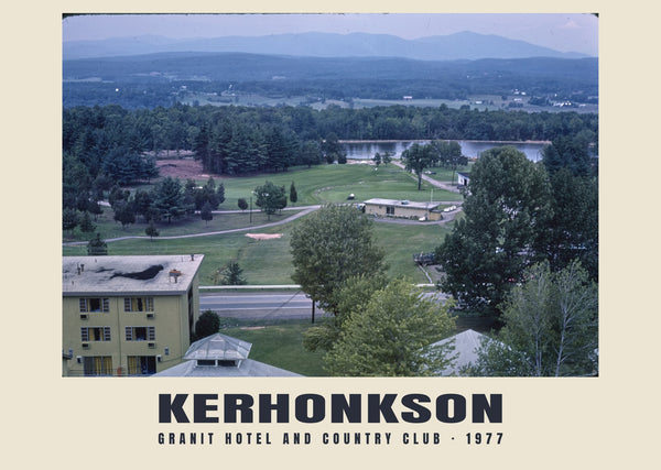 Granit Hotel and Country Club, Kerhonkson, New York — 1977 · Historic photograph print