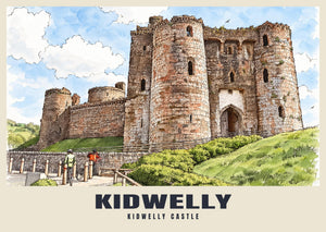 Kidwelly Castle Poster