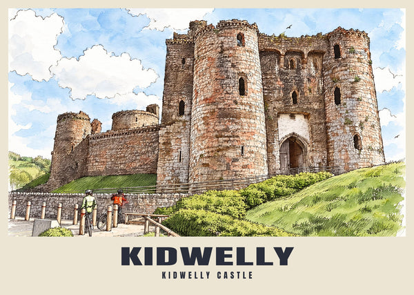 Kidwelly Castle Poster
