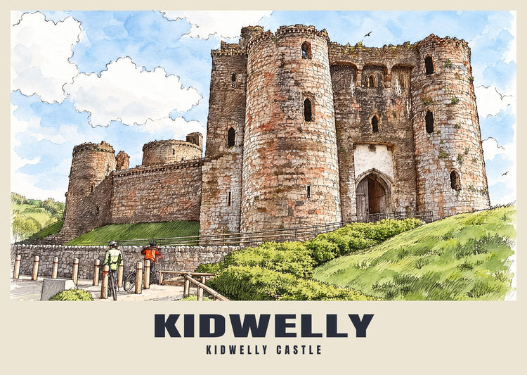 Kidwelly Castle Poster