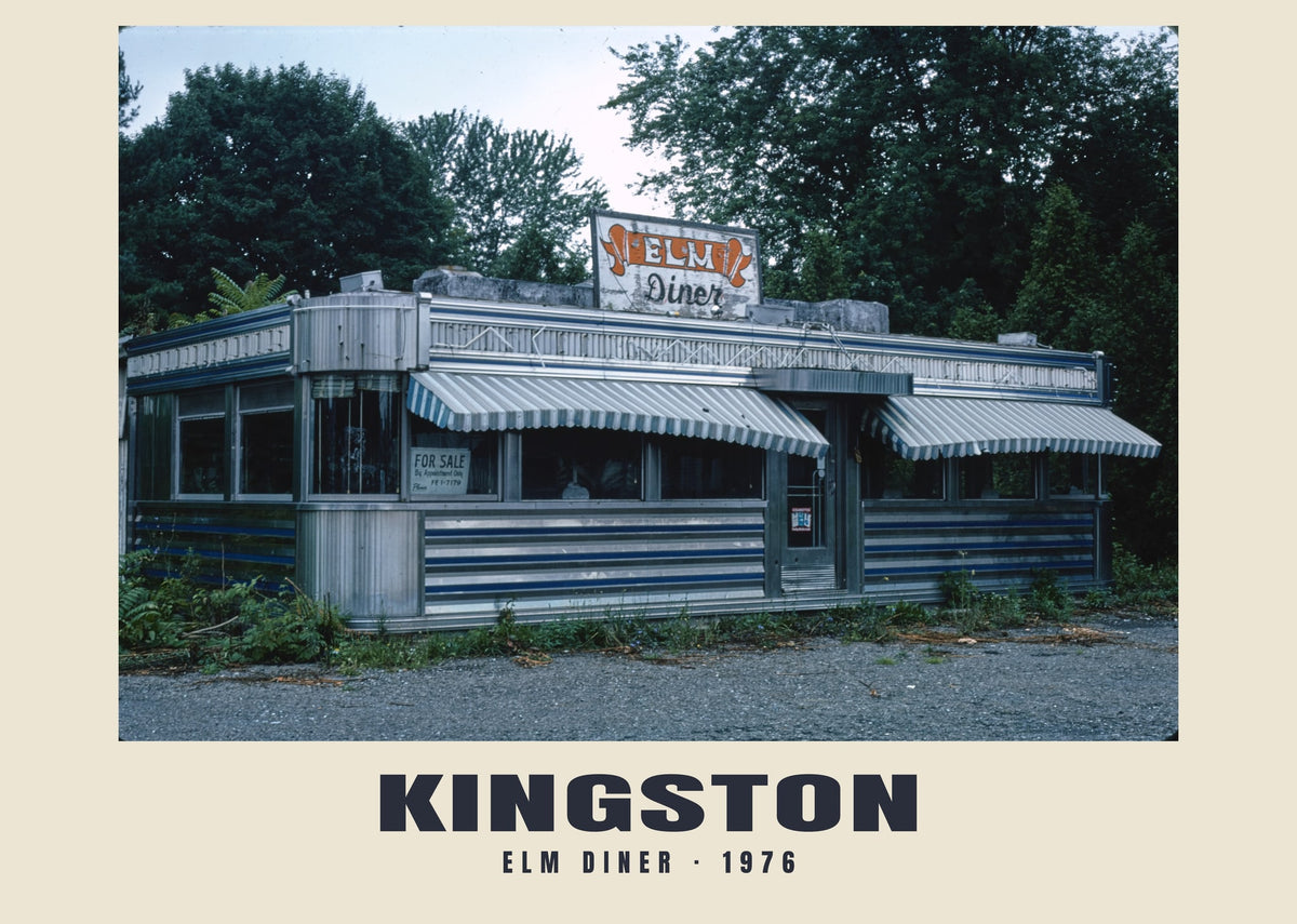 Elm Diner, Kingston, New York, 1976