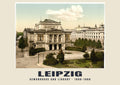 Gewandhaus and Library, Leipzig, 1890–1900 heritage photograph