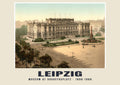 Museum at Augustusplatz, Leipzig, 1890–1900 heritage photograph