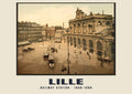 Railway station, Lille, 1890–1900 heritage photograph