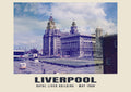 Royal Liver Building, Liverpool, May 1988 heritage photograph