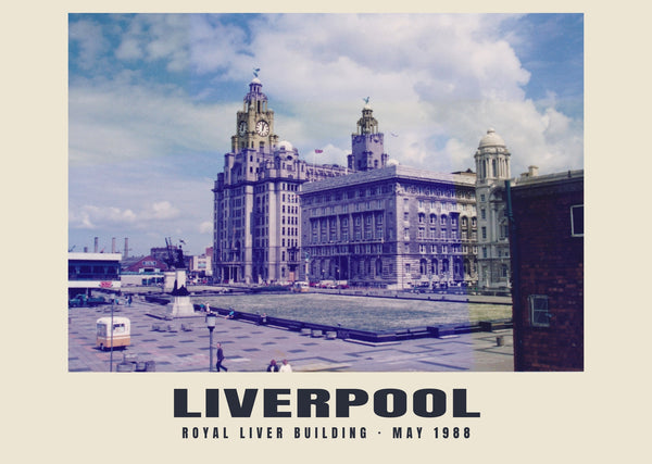 Royal Liver Building, Liverpool, May 1988 Heritage Print