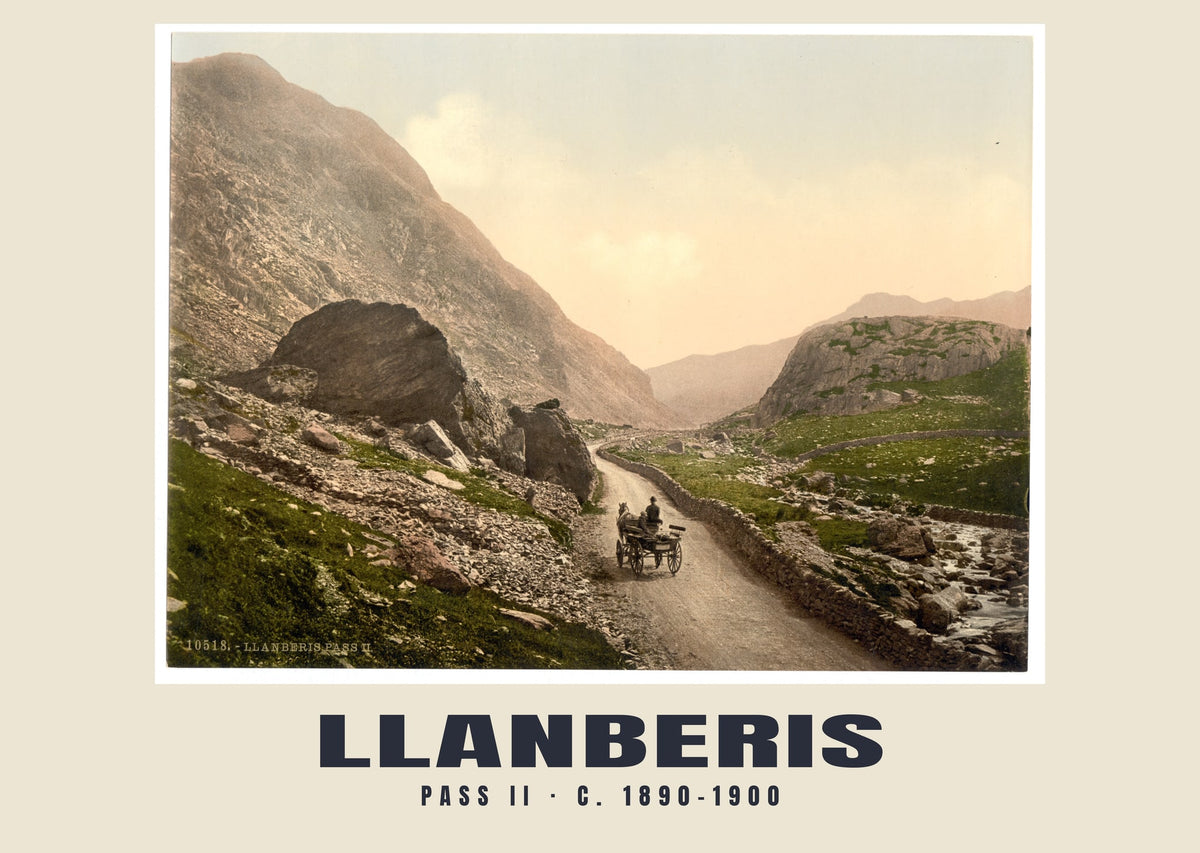Pass II, Llanberis, c. 1890–1900 heritage photograph