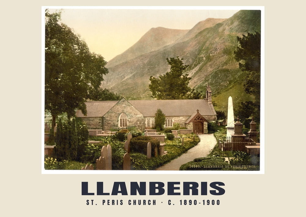 St. Peris Church, Llanberis, c. 1890–1900 Heritage Print