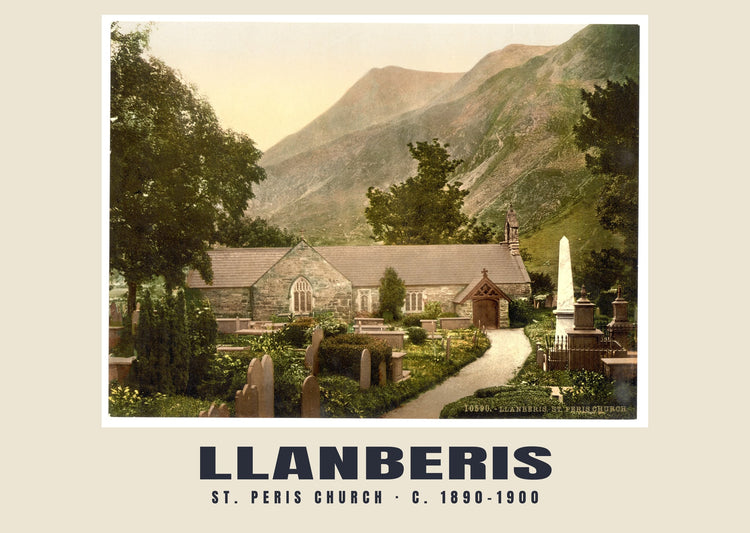 St. Peris Church, Llanberis, c. 1890–1900 Heritage Print
