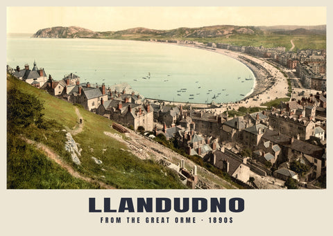 From the Great Orme, Llandudno, c. 1890–1900 Heritage Print