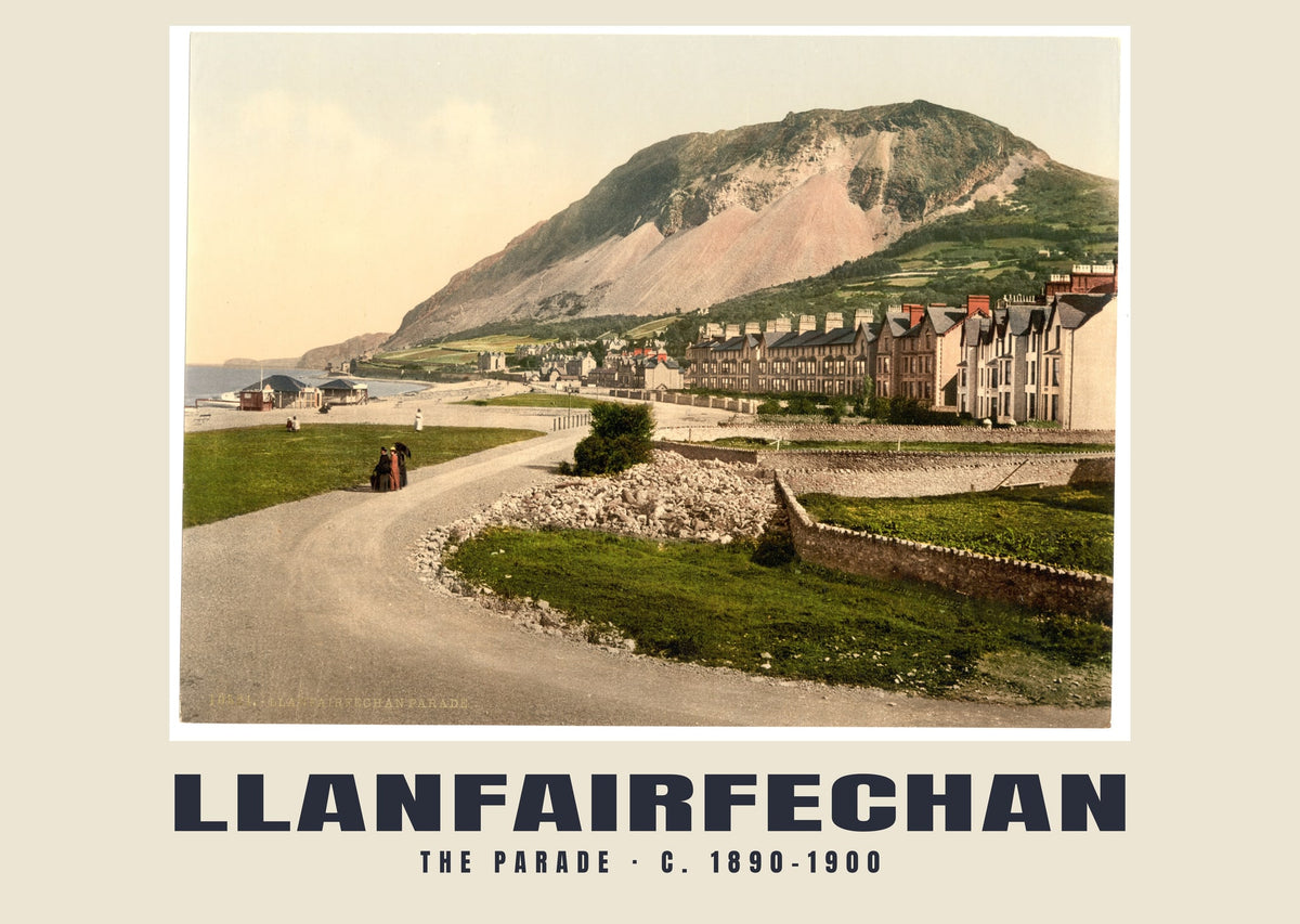 The parade, Llanfairfechan, c. 1890–1900 heritage photograph