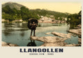 General View, Llangollen, 1890s heritage photograph