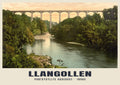 Pontcysyllte Aqueduct, Llangollen, 1890s heritage photograph