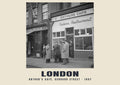 Arthur’s Café, Gerrard Street, London, 1947 — Historic photograph print