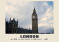 Big Ben and the Houses of Parliament, London, 1987 heritage photograph