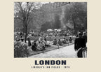 Lincoln’s Inn Fields, London, 1975 heritage photograph