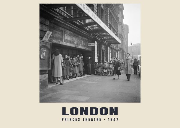 Princes Theatre, London — 1947 · Historic photograph print