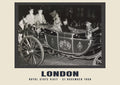 Royal state visit, London, 21 November 1950 heritage photograph