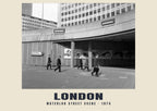 Waterloo street scene, London, 1974 heritage photograph