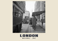 Whitehall, London, 1947 — Historic photograph print