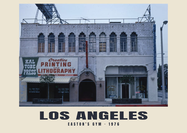Easton’s Gym, Los Angeles — 1976 · Historic photograph print