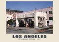 Seaside Gas Station, Los Angeles, 1977 — Historic photograph print