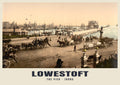 The Pier, Lowestoft, 1890s heritage photograph
