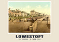 The terrace, Lowestoft, c. 1890–1900 heritage photograph