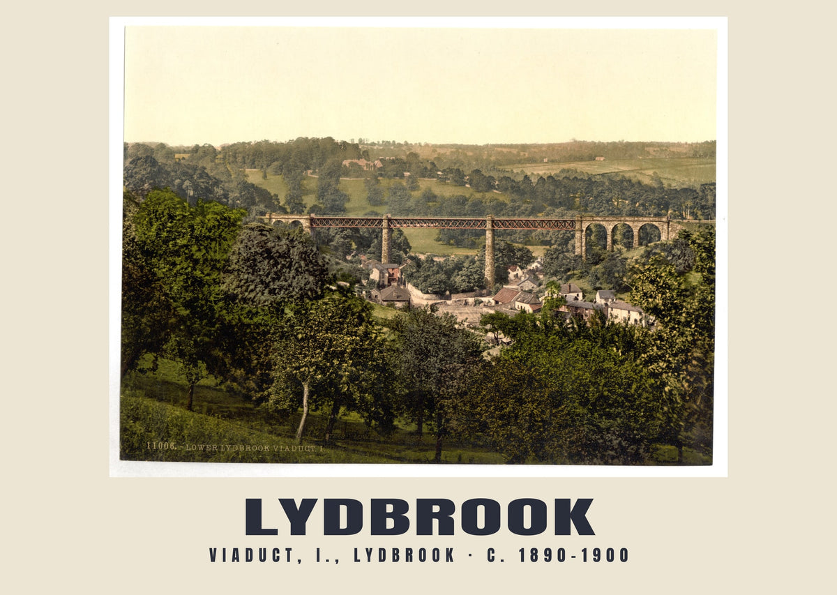 Viaduct, I., Lydbrook, c. 1890–1900 heritage photograph