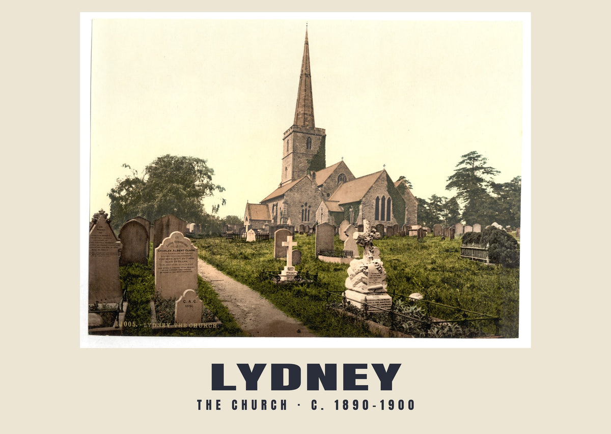 The church, Lydney, c. 1890–1900 heritage photograph