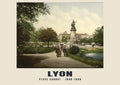 Place Carnot, Lyon, 1890–1900 heritage photograph