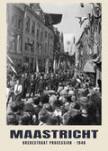 Bredestraat Procession, Maastricht, 1948 heritage photograph