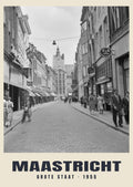 Grote Staat, Maastricht, 1955 — Historic photograph print