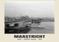 John F. Kennedy Bridge, Maastricht, 1968 heritage photograph