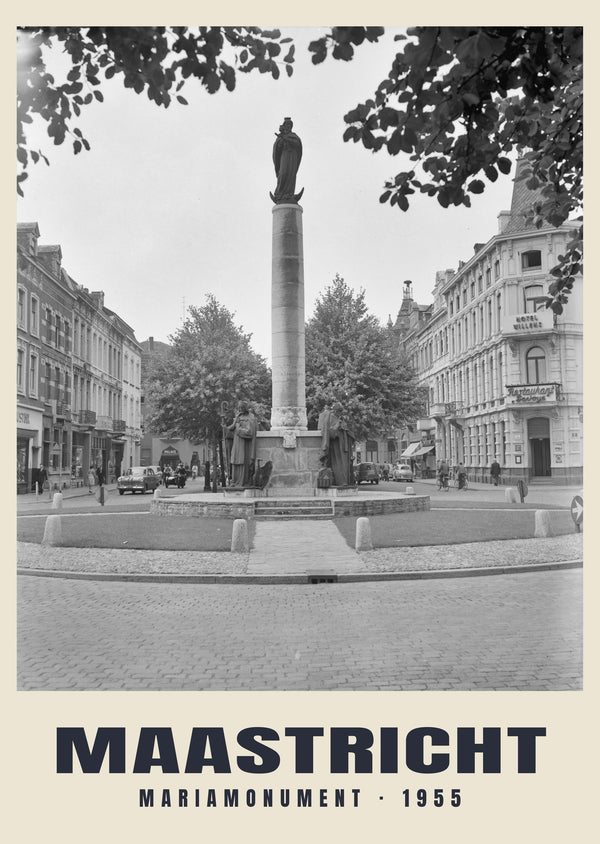 Mariamonument, Maastricht — 1955 · Historic photograph print