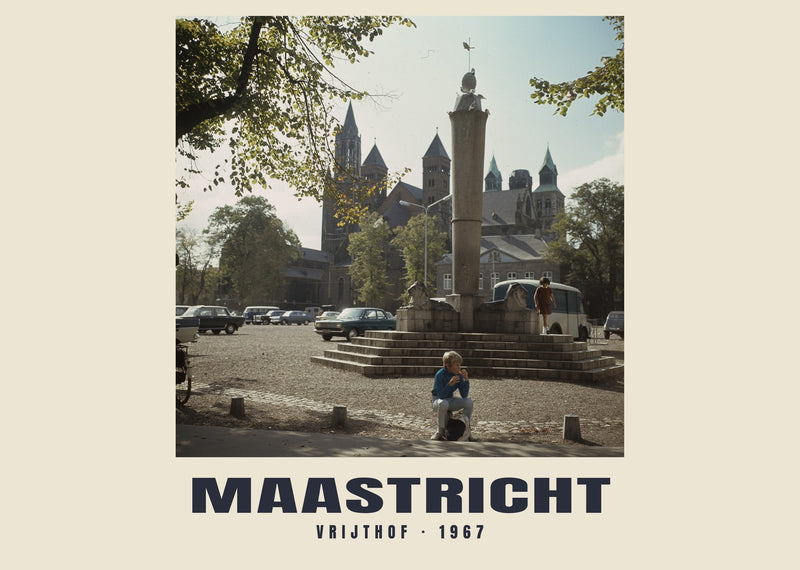 Vrijthof, Maastricht — 1967 · Historic photograph print