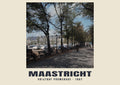 Vrijthof promenade, Maastricht, 1967 — Historic photograph print