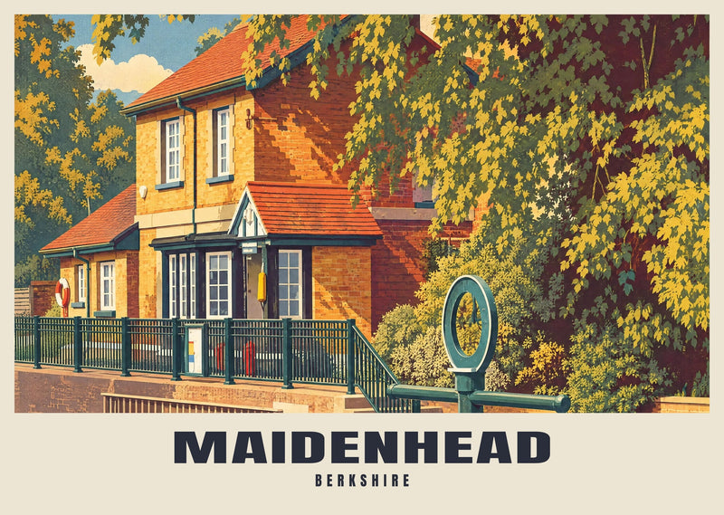 Boulter's Lock, Maidenhead Poster