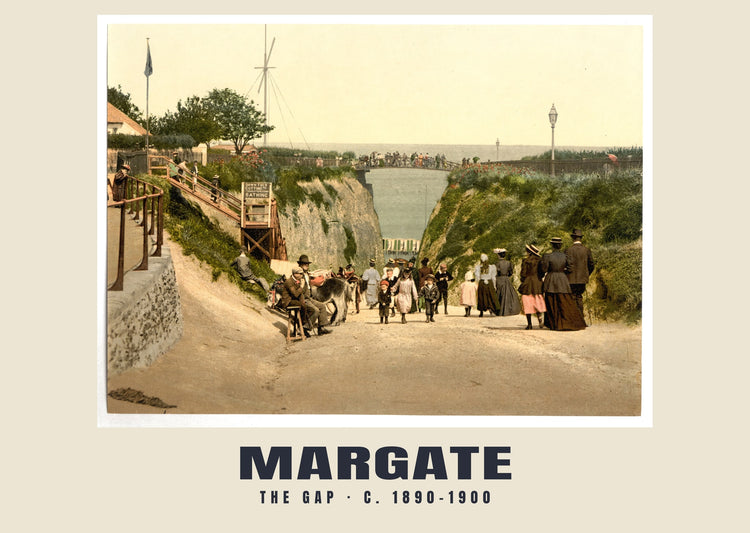 The Gap, Margate, c. 1890–1900 Heritage Print