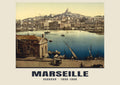 Harbour, Marseille, 1890–1900 heritage photograph
