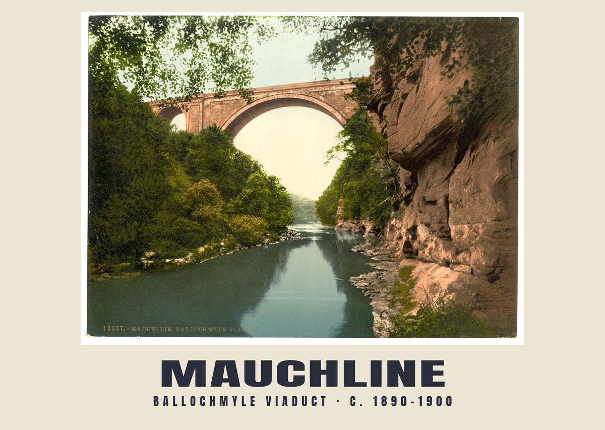 Ballochmyle Viaduct, Mauchline, c. 1890–1900 heritage photograph