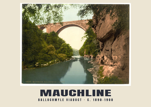 Ballochmyle Viaduct, Mauchline, c. 1890–1900 heritage photograph